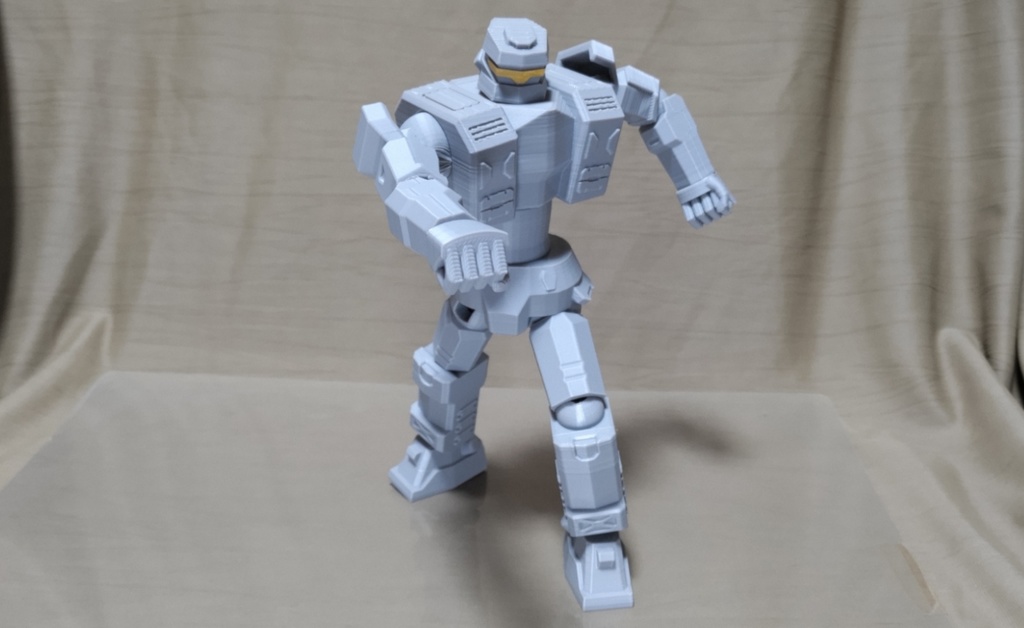【無料/投げ銭】ロボット玩具"バウンサー・ブレイズ" 3Dプリント用STLデータ