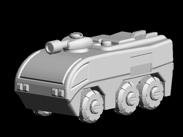空港用消防車おもちゃ 3Dプリント用STLデータ Ver.1.0.2