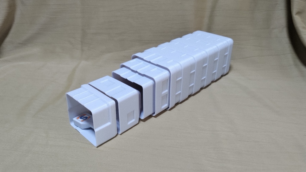 重ねて収納ビルセット 3Dプリント用STLデータ Ver.2.0.0 or 1.0.1