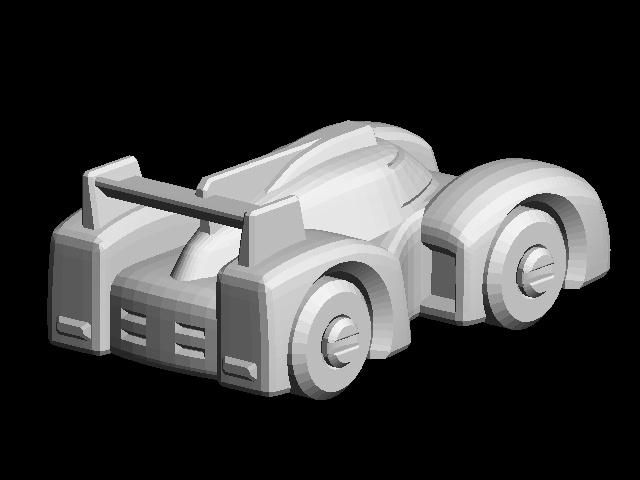 プロトタイプカーおもちゃ 3Dプリント用STLデータ Ver.1.0.1