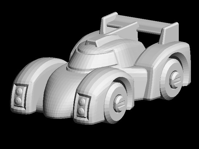 プロトタイプカーおもちゃ 3Dプリント用STLデータ Ver.1.0.1