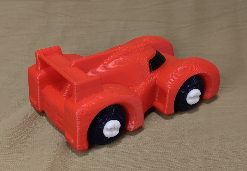 プロトタイプカーおもちゃ 3Dプリント用STLデータ Ver.1.0.1