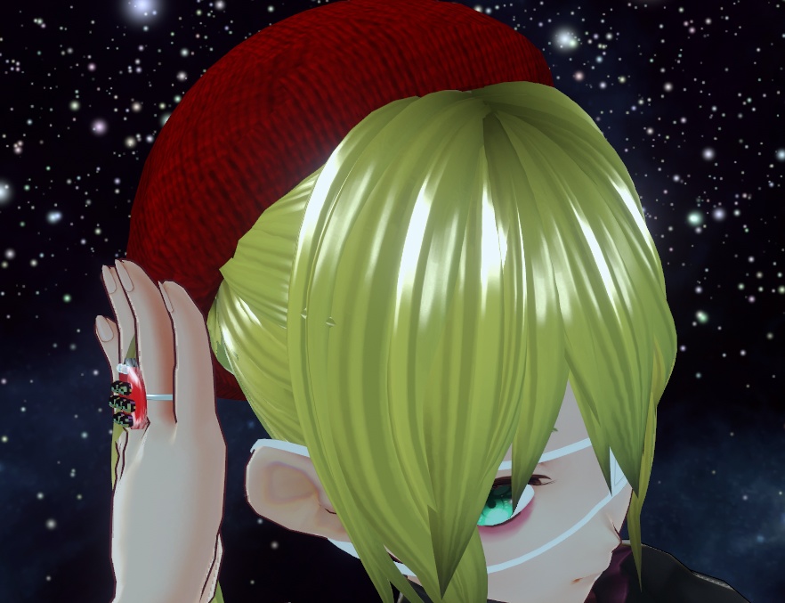 【VRChat向け】ベレー帽