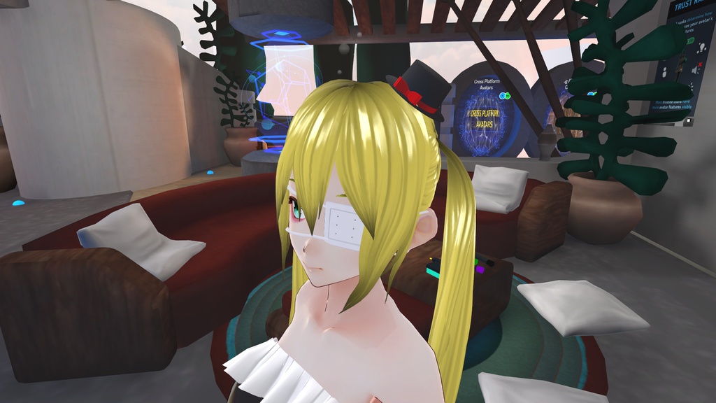 【VRChat向け】ミニハット