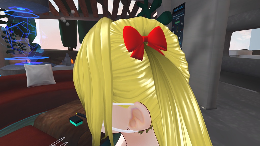 【VRChat向け】リボン