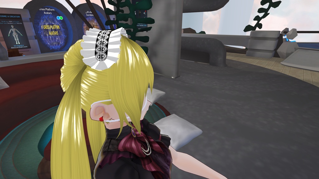 【VRChat向け】ヘッドドレス