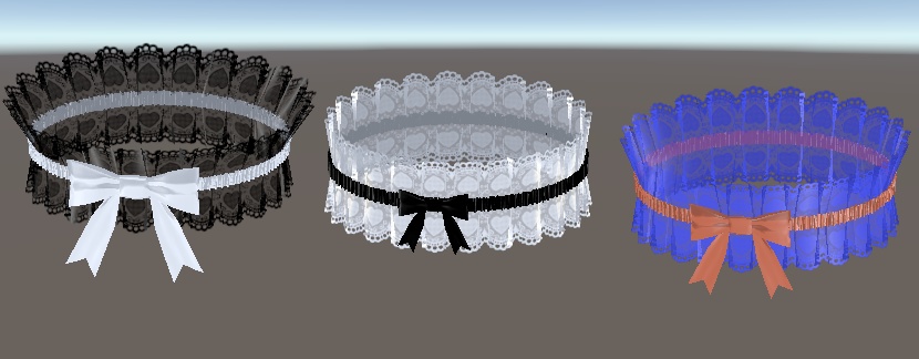 【VRChat向け】ガーターリング