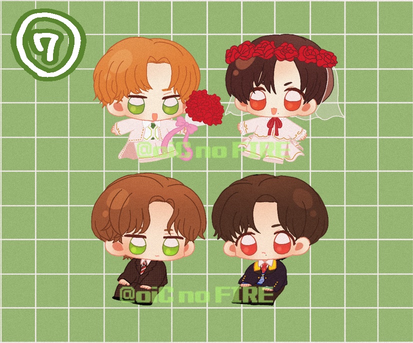 🦁🐰シールセット