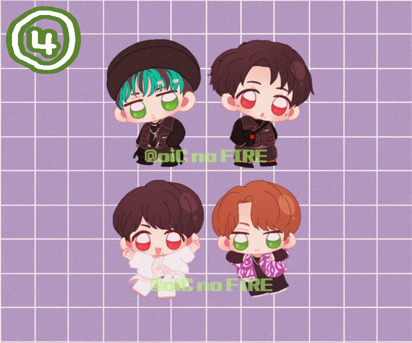 🦁🐰シールセット