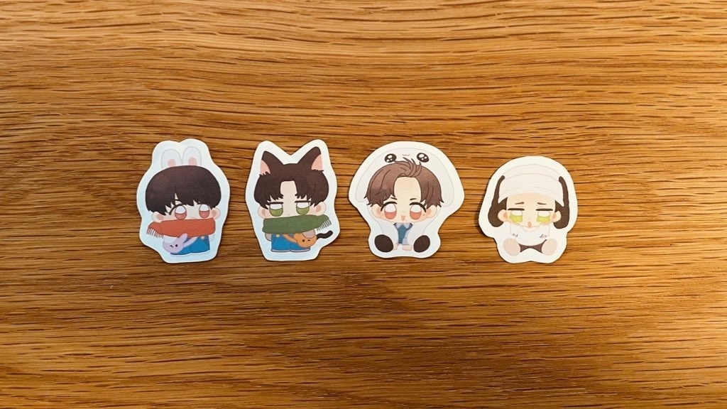 🦁🐰シールセット