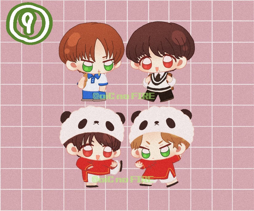 🦁🐰シールセット