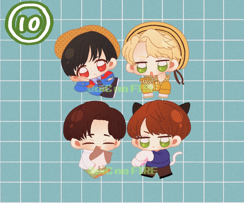 🦁🐰シールセット