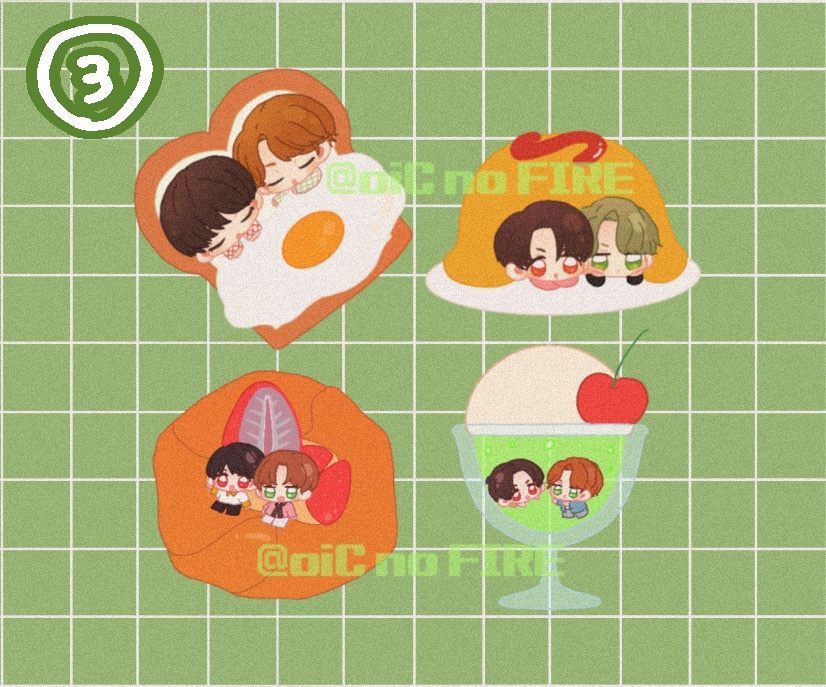 🦁🐰シールセット