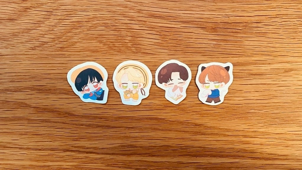 🦁🐰シールセット