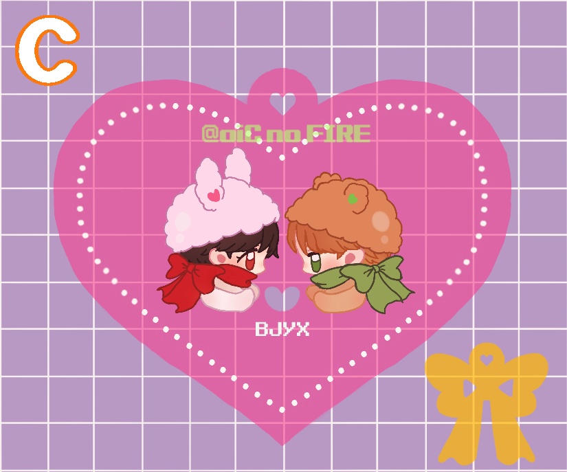 🦁🐰アクリルキーホルダー