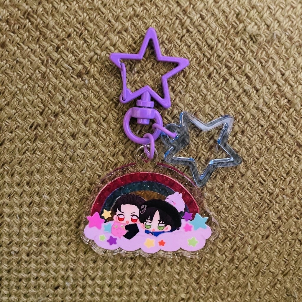 🦁🐰アクリルキーホルダー