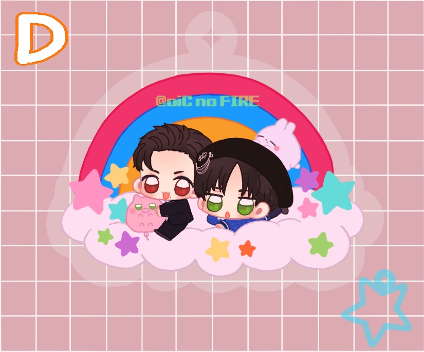 🦁🐰アクリルキーホルダー