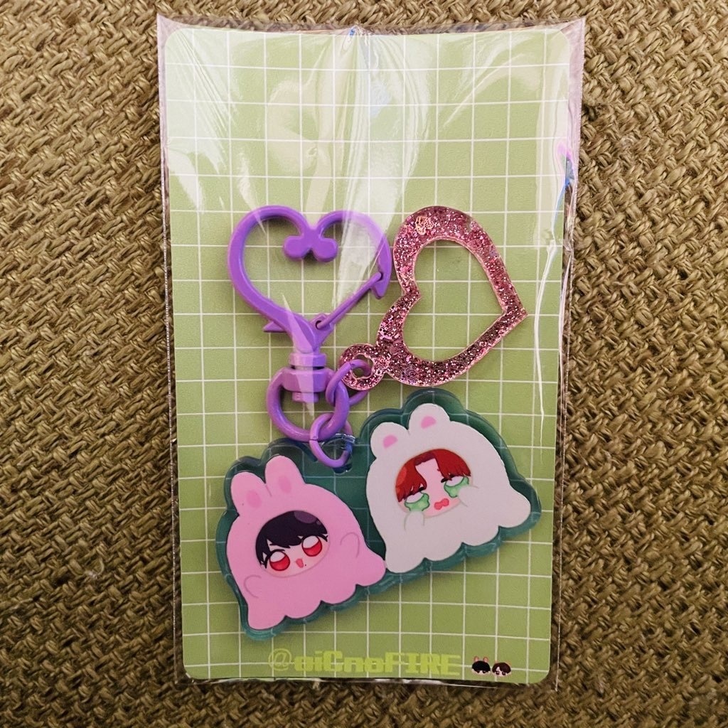 🦁🐰アクリルキーホルダー