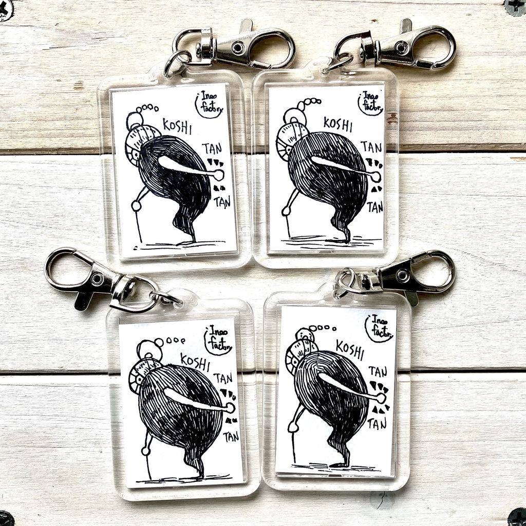 言葉遊び原画ストラップ