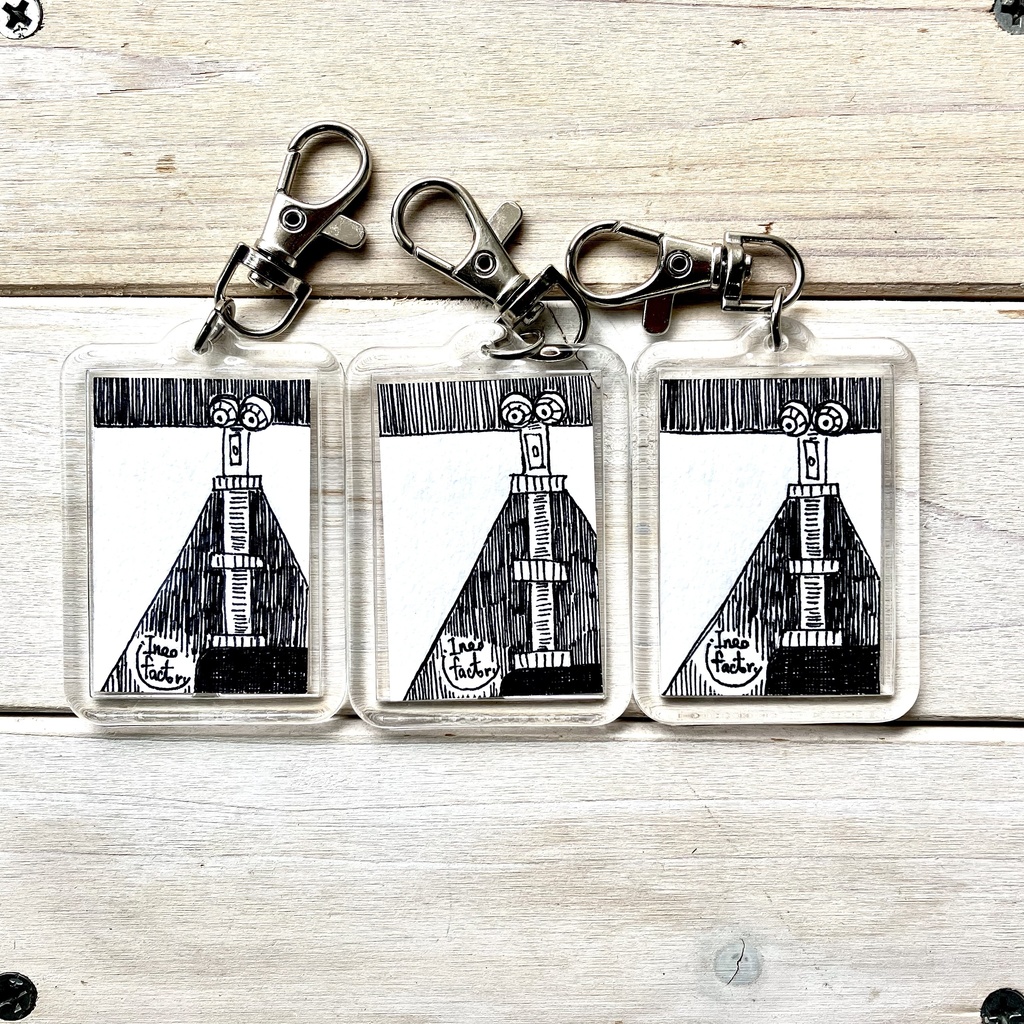 言葉遊び原画ストラップ