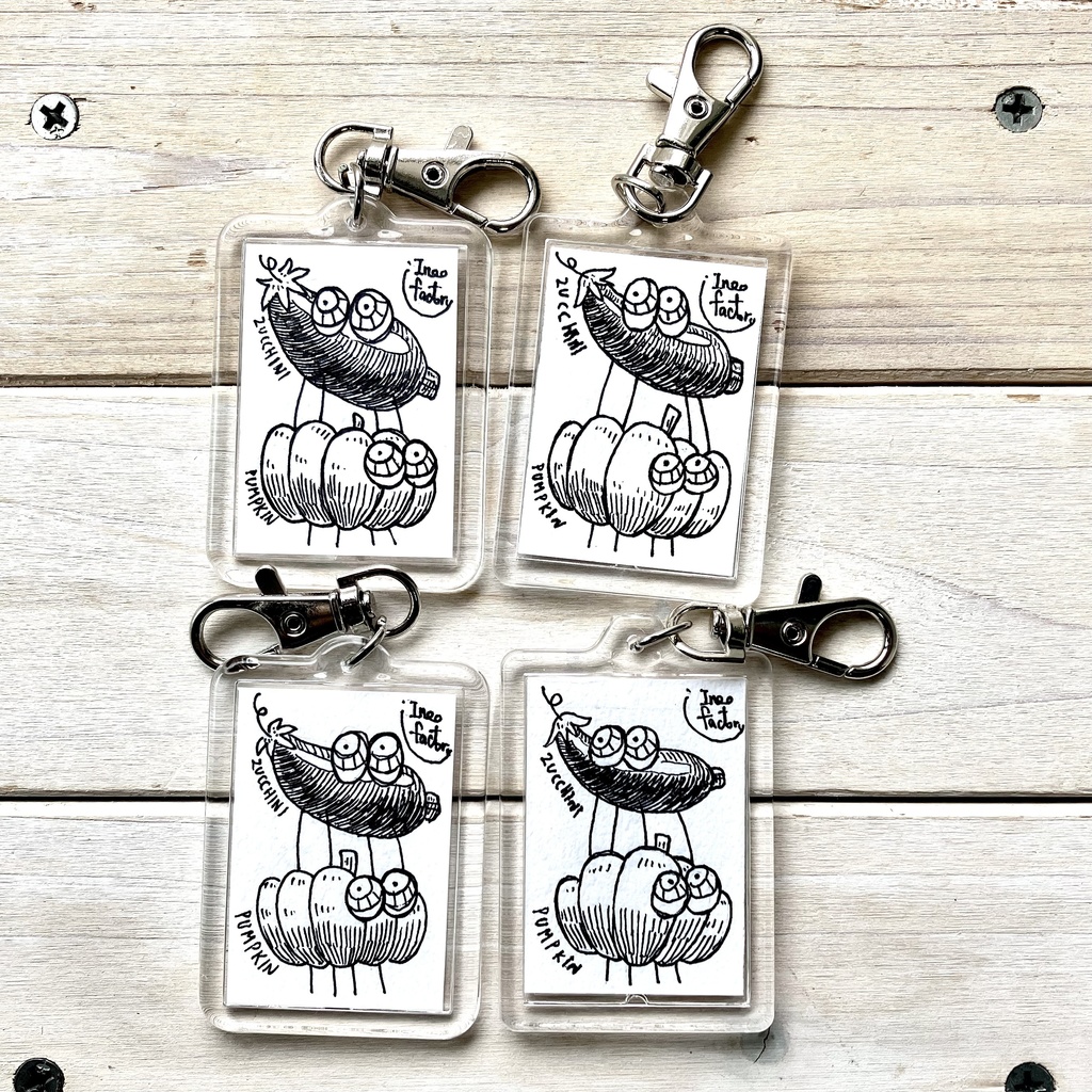 言葉遊び原画ストラップ