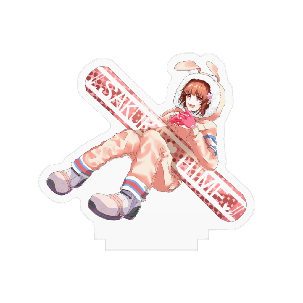スノボ桜ひめアクリルスタンド