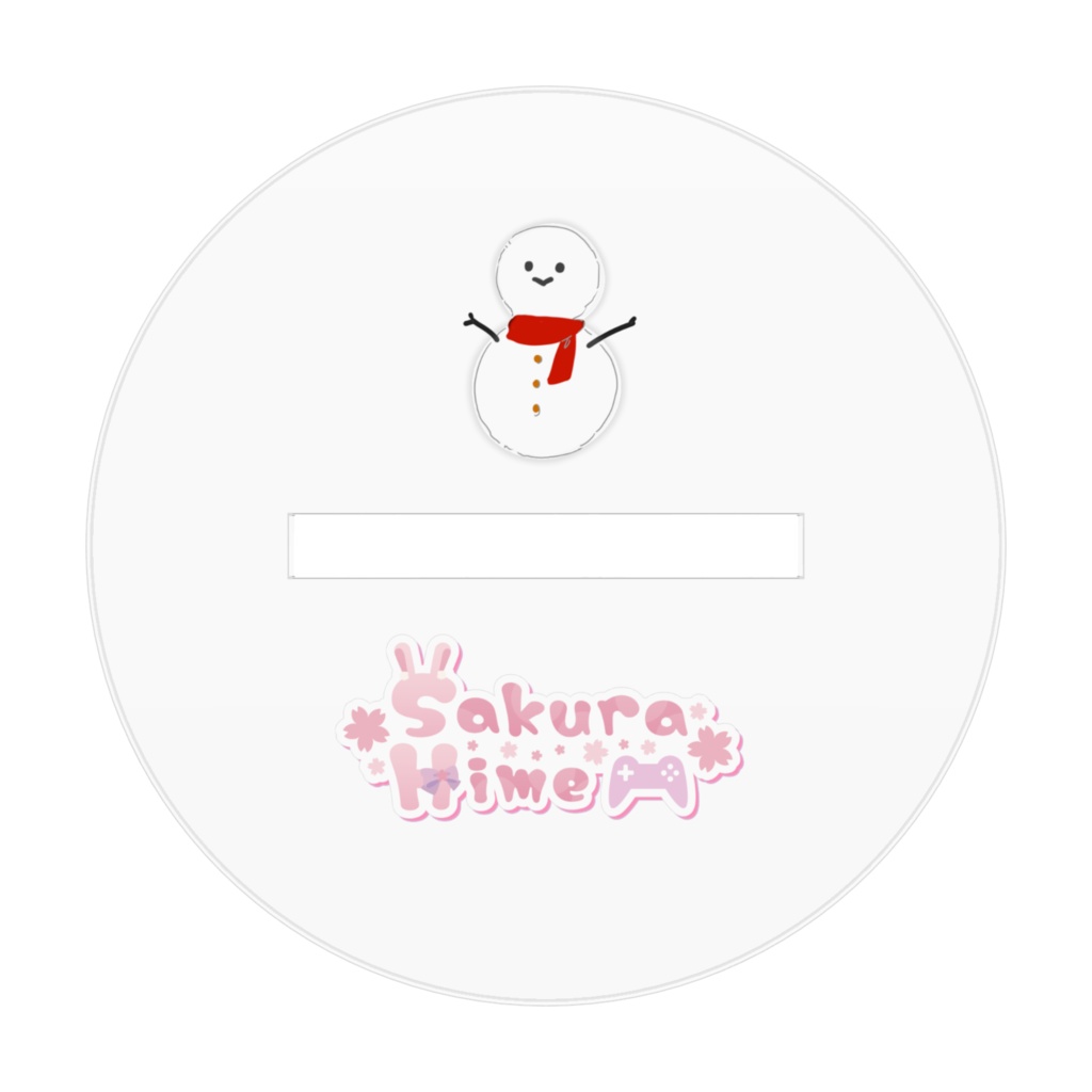 スノボ桜ひめアクリルスタンド