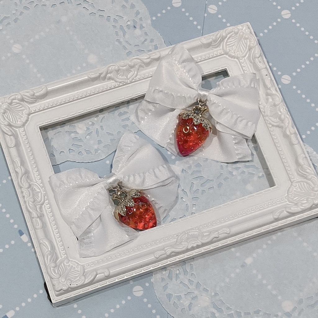 いちごの魔法 白