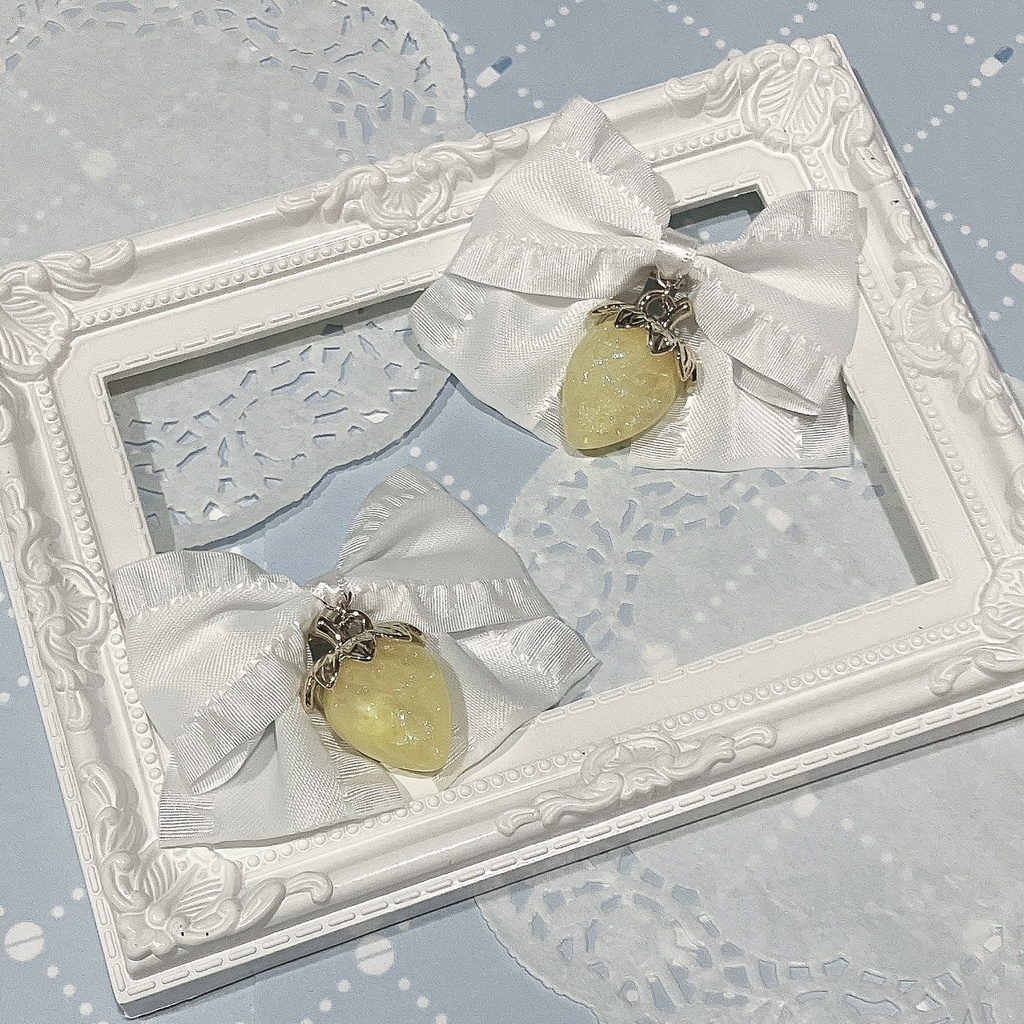 いちごの魔法 白