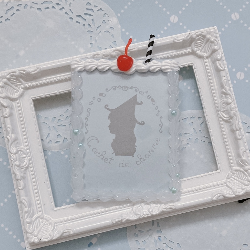 クリームソーダの魔法 ストローあり B8サイズ