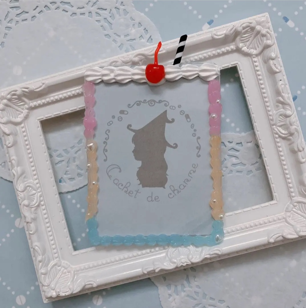 クリームソーダの魔法 ストローあり 複数色 B8サイズ