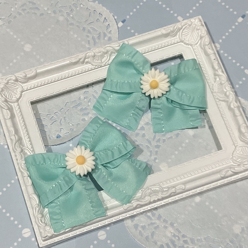 マーガレットの魔法 リボンクリップ