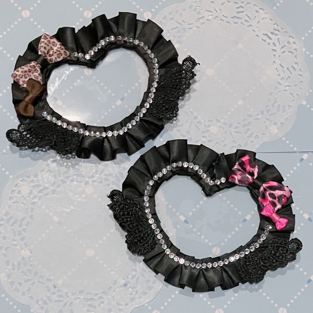 動物柄の魔法(ハート)