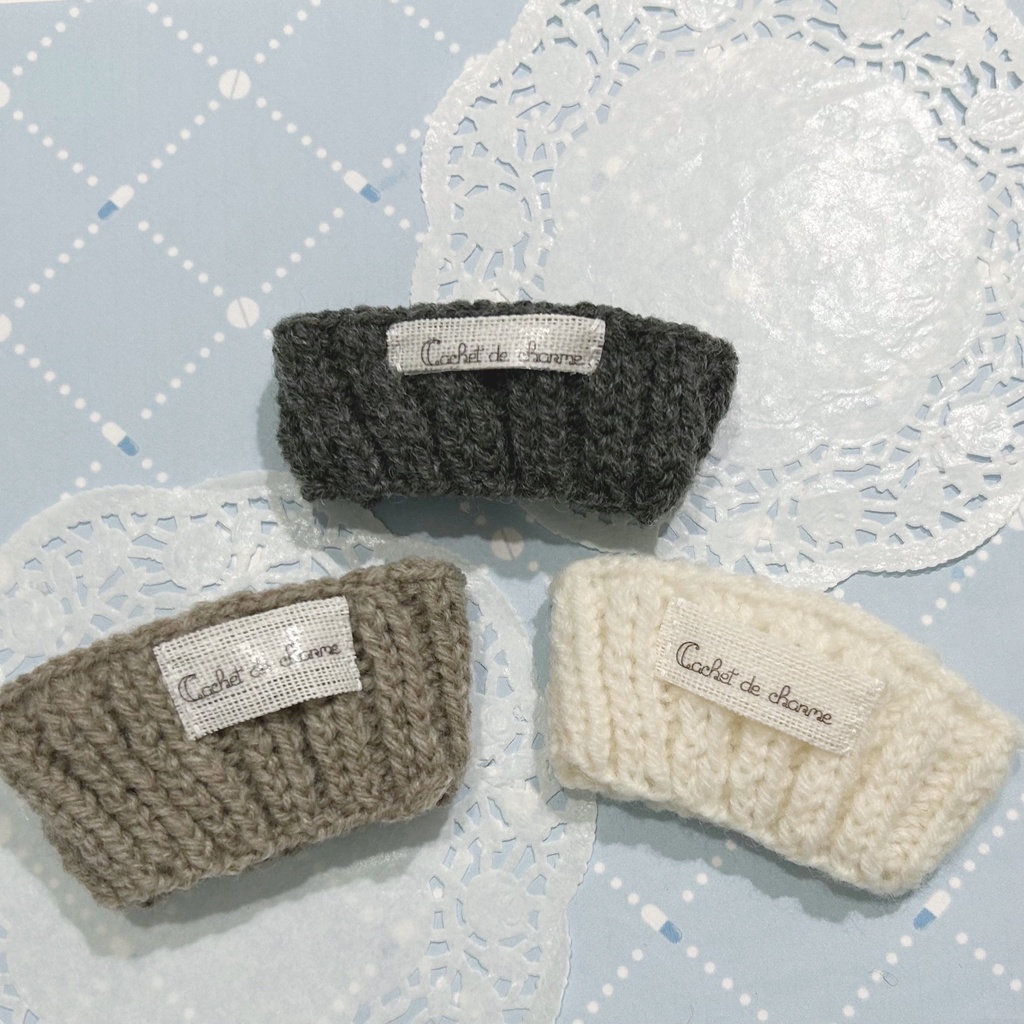 糸の魔法　カップスリーブ　ニット