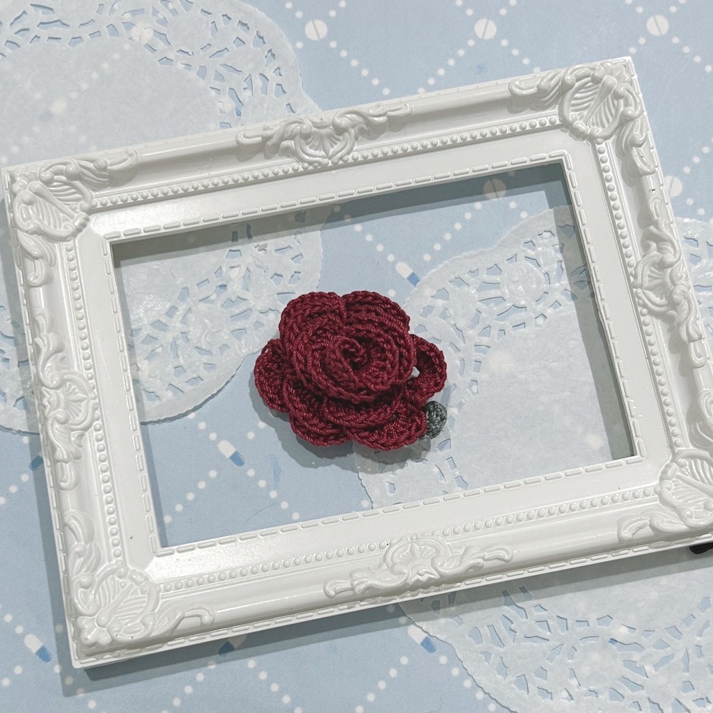 糸の魔法 ブローチ