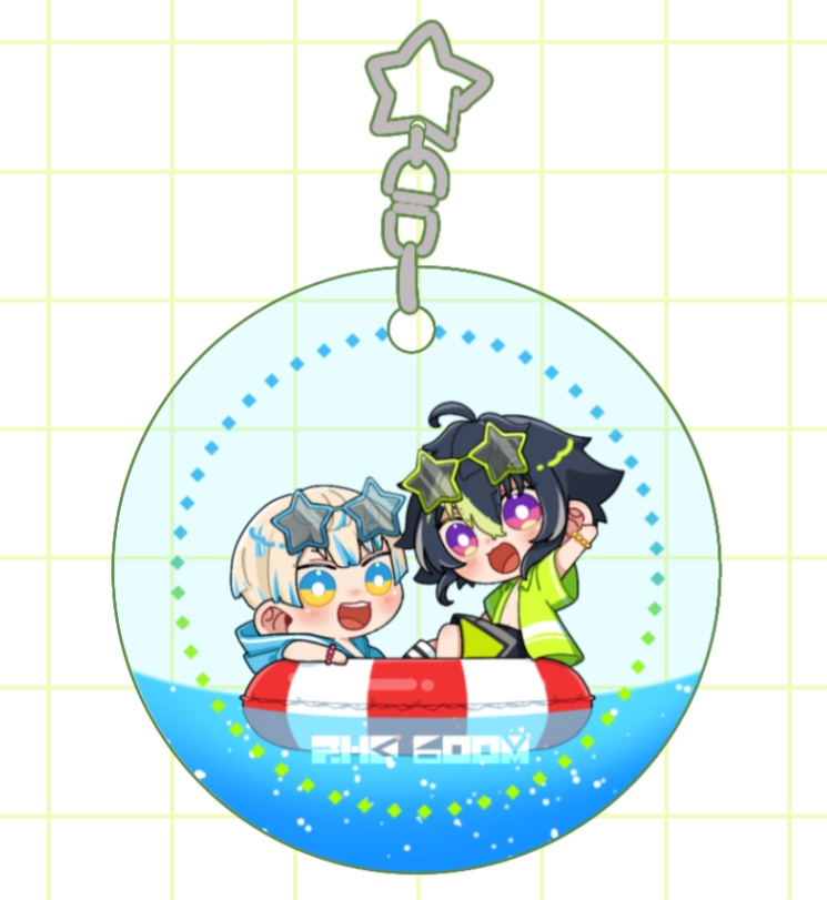 【非公式】ざぶぅんビニールチャーム