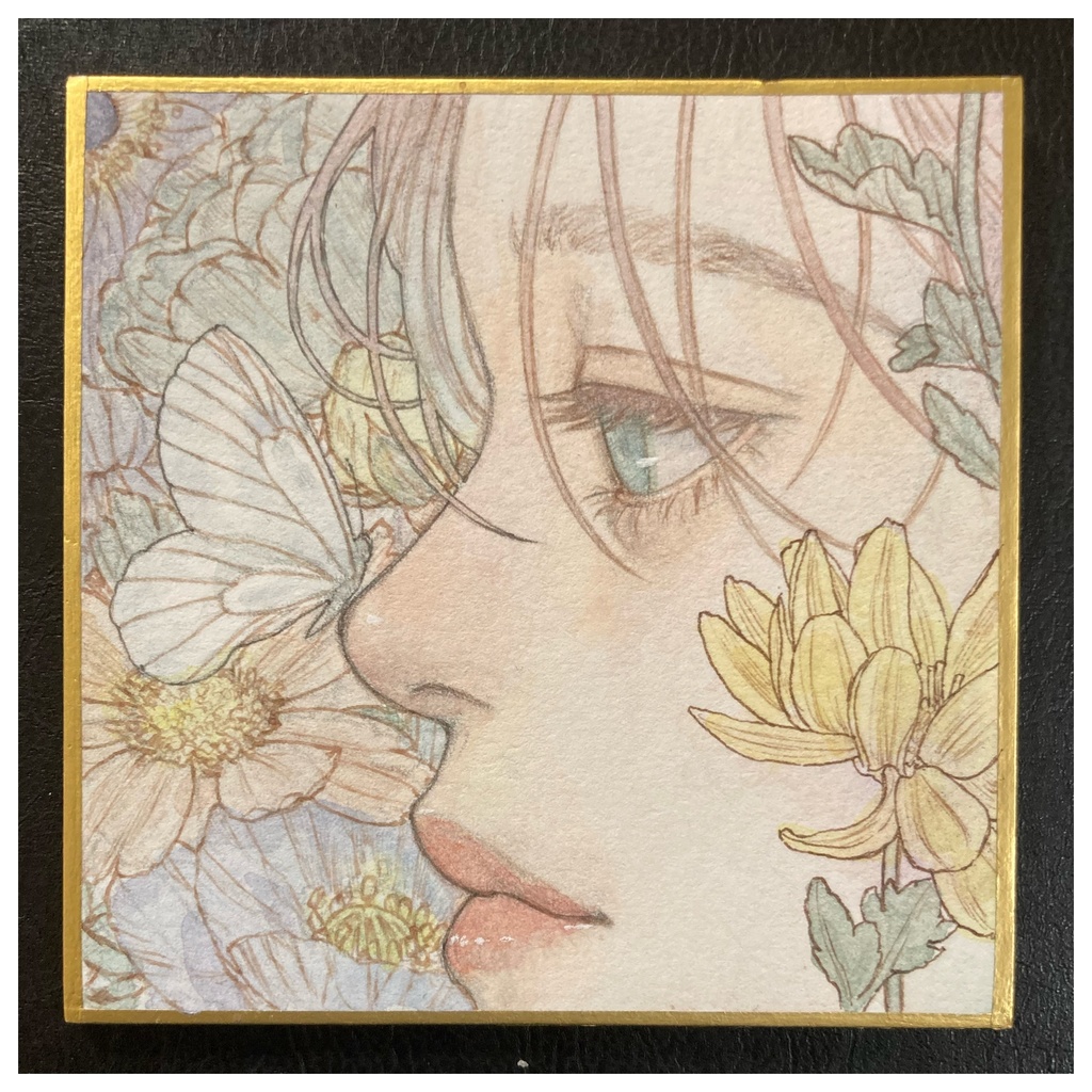 ミニ原画・豆色紙