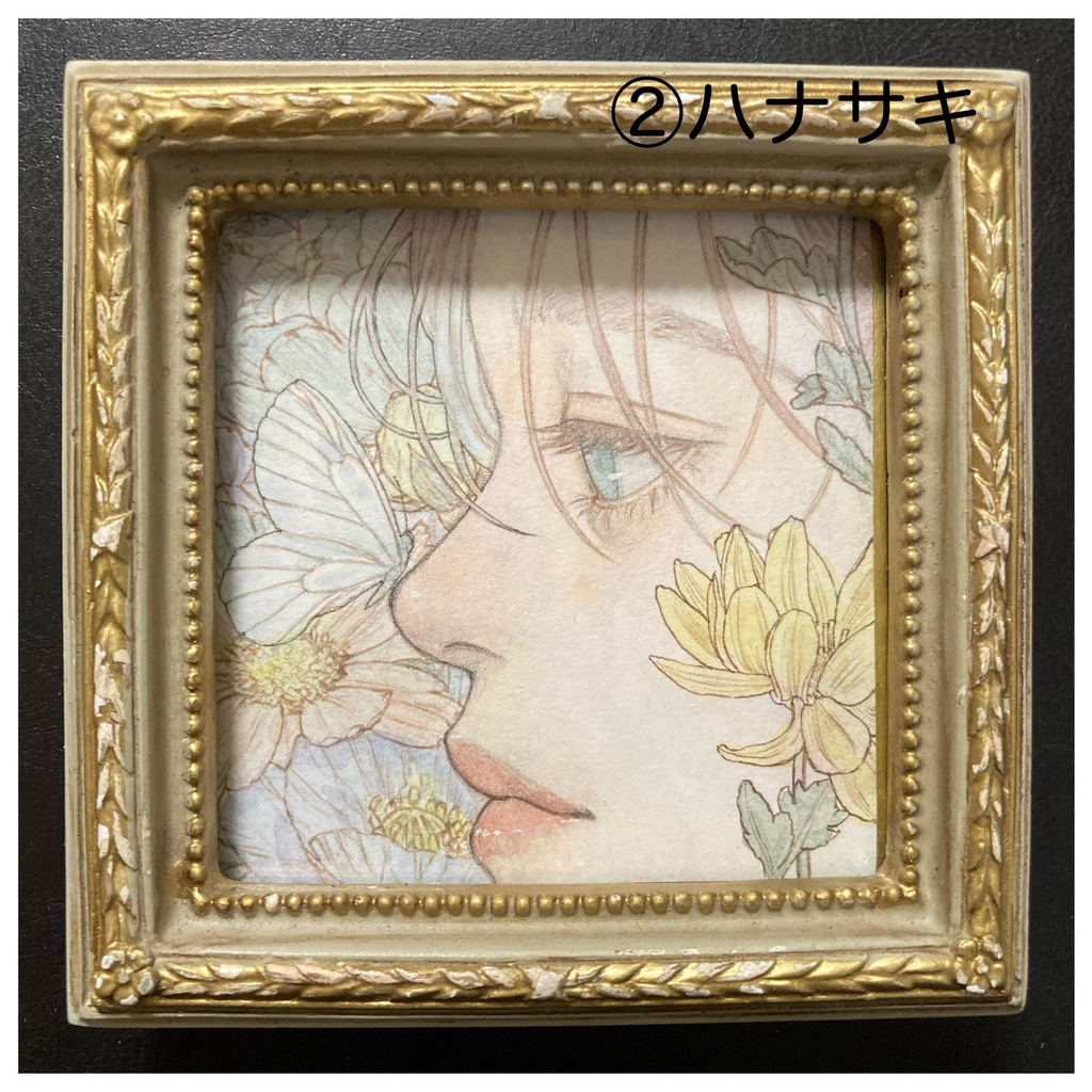 ミニ原画・豆色紙