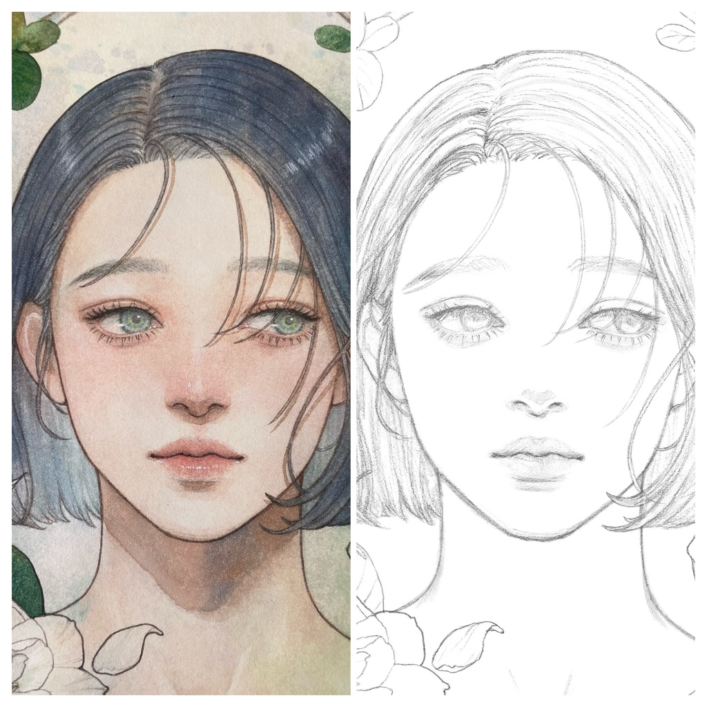 【冊子】大人の塗り絵「花園」