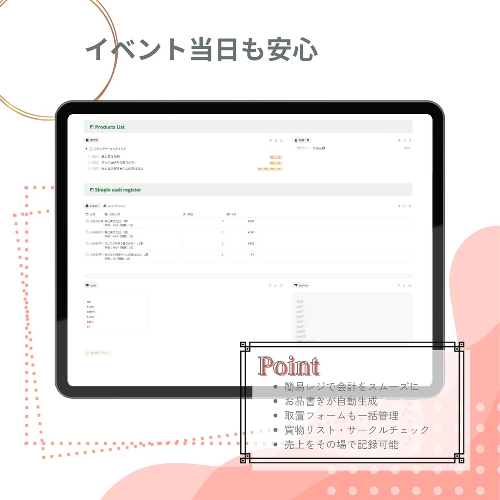同人活動&原稿 ぜんぶ管理帳:Complete Edition
