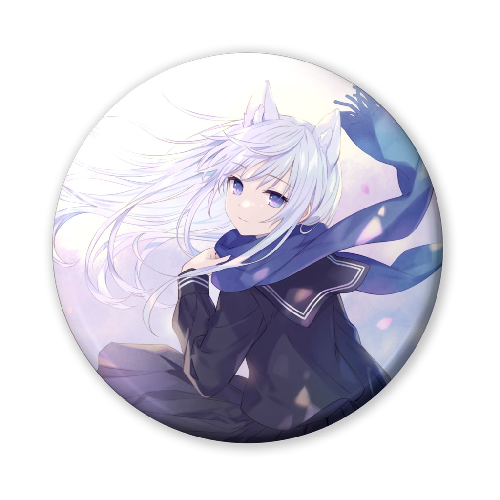 【缶バッジ】桜隠し(56mm)