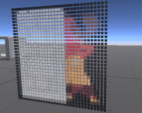 【VRChat】無料配布 画像→オブジェクトマッピング