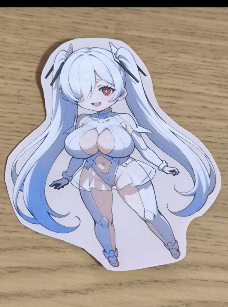 ステッカー(防水UVカット屋外仕様)強吸着　シンデレラ　ステッカー　NIKKE
