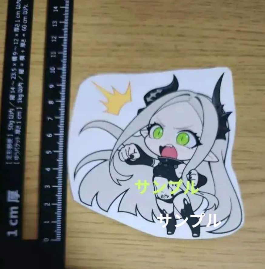 同人ステッカー(防水UVカット屋外仕様) 強吸着 NIKKE