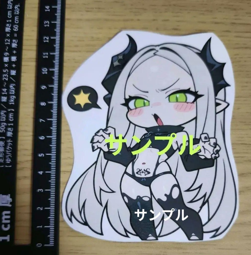 同人ステッカー(防水UVカット屋外仕様)　強吸着　NIKKE