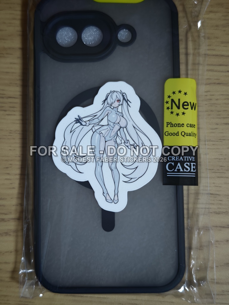 シンデレラ 同人ステッカー(防水UVカット屋外仕様) 強吸着 NIKKE