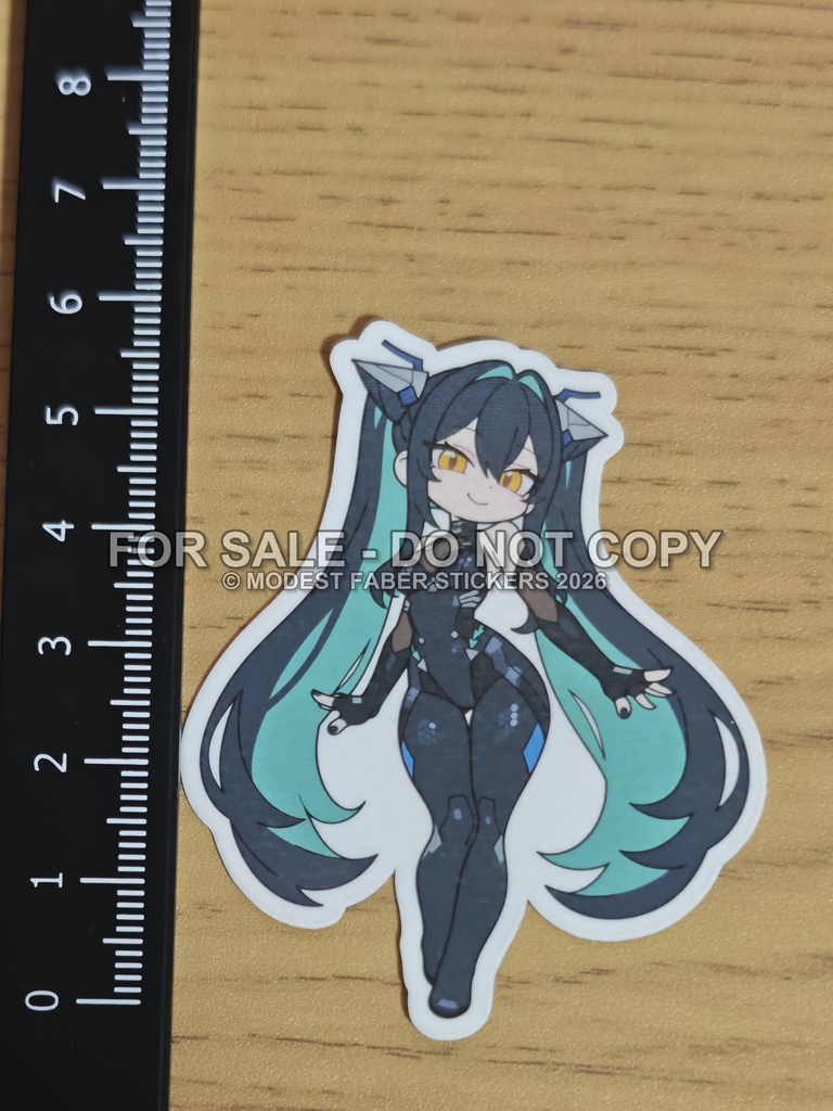 セイレーン(リトルマーメイド) 同人ステッカー(防水UVカット屋外仕様) 強吸着 NIKKE