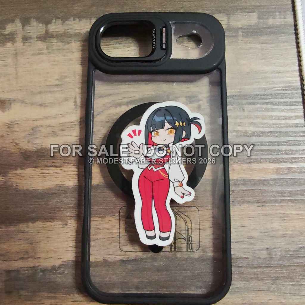 ルージュ 同人ステッカー(防水UVカット屋外仕様) スマホ・屋外対応ステッカー NIKKE