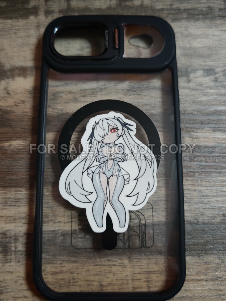 シンデレラ 同人ステッカー(防水UVカット屋外仕様) スマホ・屋外対応ステッカー NIKKE