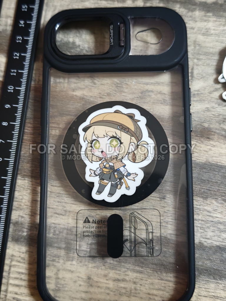 ノベル 同人ステッカー(防水UVカット屋外仕様) スマホ・屋外対応ステッカー NIKKE